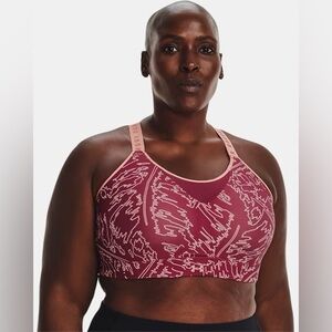 🆕Under Armour Infinity High Printed Sports Bra